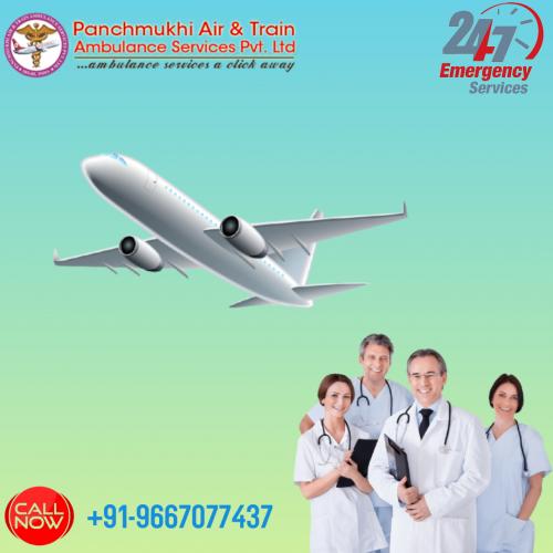 Panchmukhi Air Ambulance Service in Haryana Providing Efficient Relocation to the Ones in Need