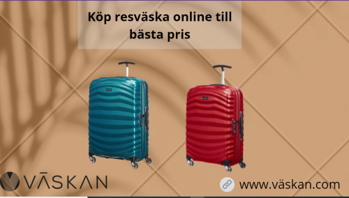 KÃ¶p resvÃ¤ska online till bÃ¤sta pris