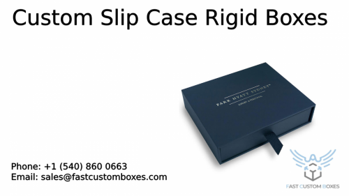 Slip Case Rigid Boxes