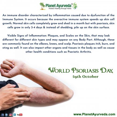 World Psoriasis Day - 29th October