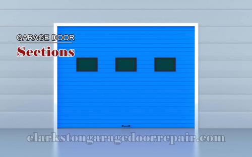 Clarkston-garage-door-sections