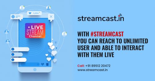 Reach Unlimited User with Streamcast!-l