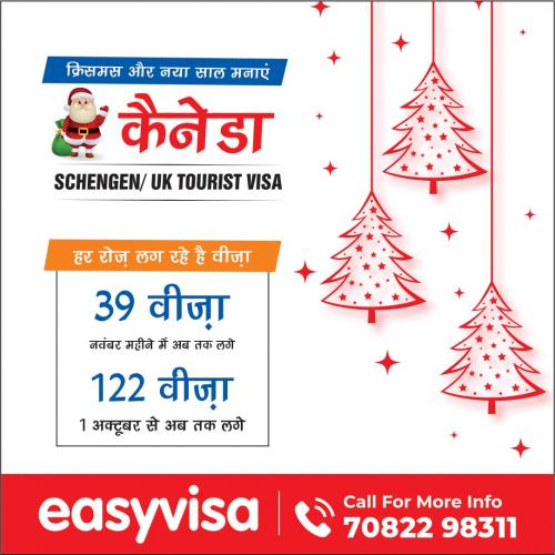 Everyday Visa Only Visa-Easy Visa -Canada - Schengen - UK