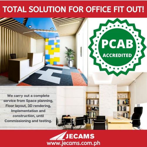 Guaranteed quality fit out construction