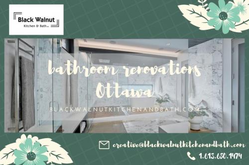 bathroom renovations Ottawa