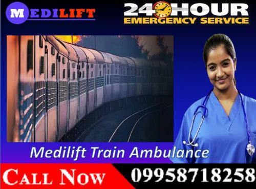 Utilize Medilift Train Ambulance Service offer Best and Safe Facility