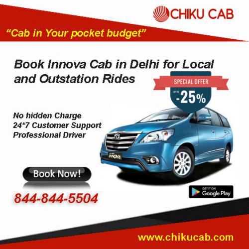 Innova Crysta Car Hire in Delhi