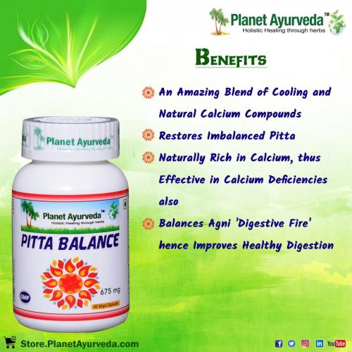 Health Benefits and Uses of Pitta Balance