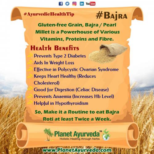 Health Benefits of Pearl Millet(Bajra)