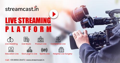 We provide high end live streaming services in Bangalore, India - Streamcast