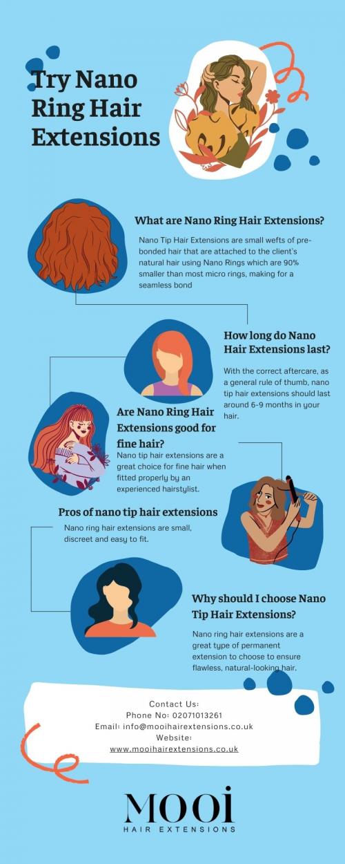 Try Nano Ring Hair Extensions