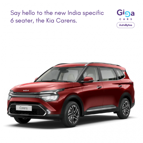 Say hello to the new india specific 6 seater, the Kia Carens.