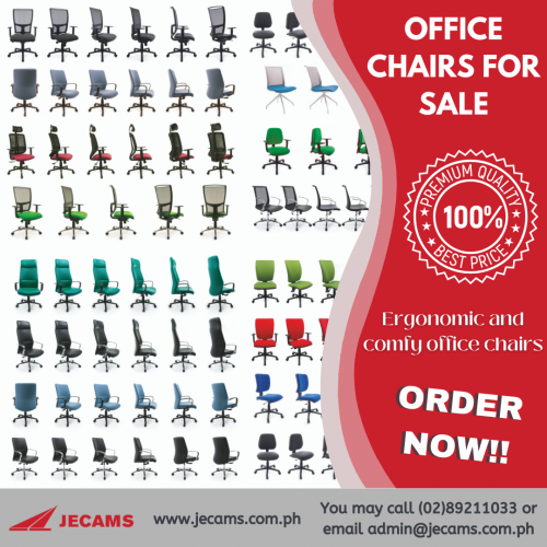 Durable, ergonomic and comfy office chairs