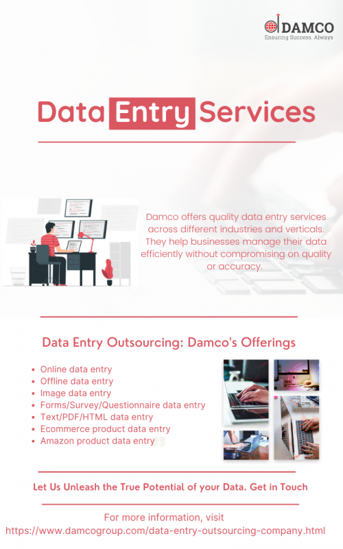 Data entry services