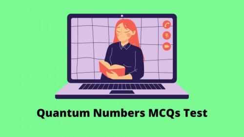 Quantum Numbers MCQs Test