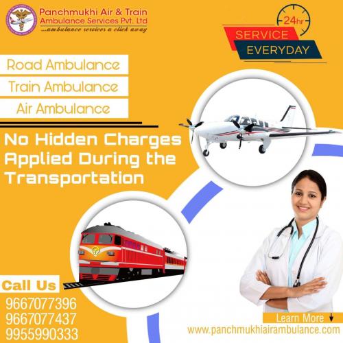 Get Shifted to a Hospital Comfortably with Panchmukhi Air & Train Ambulance 01