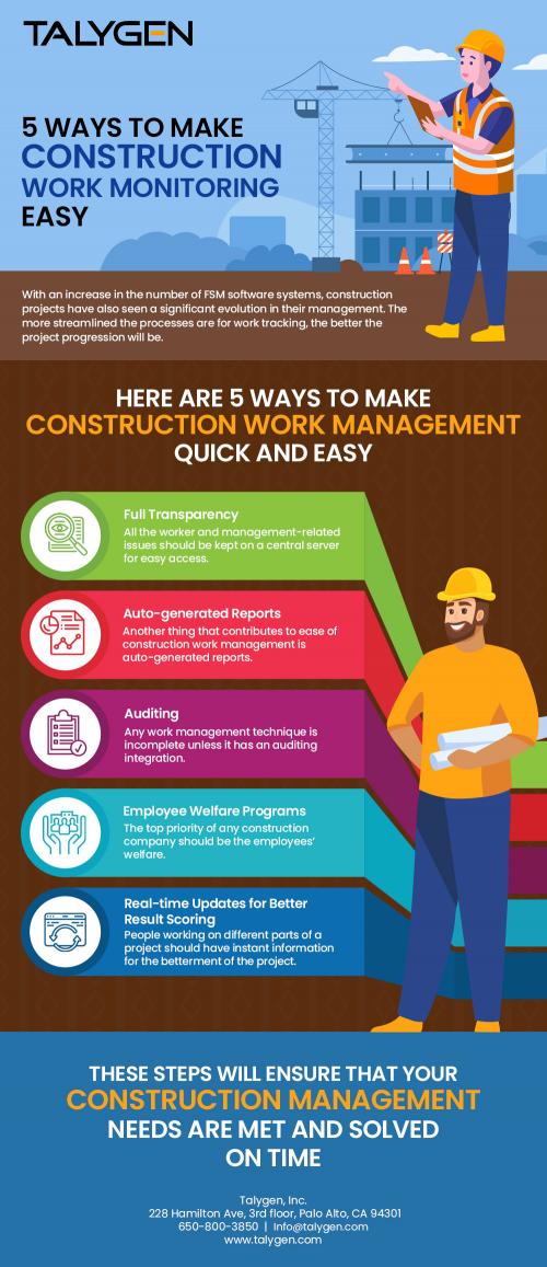 5 Ways to Make Construction Work Management Quick and Easy