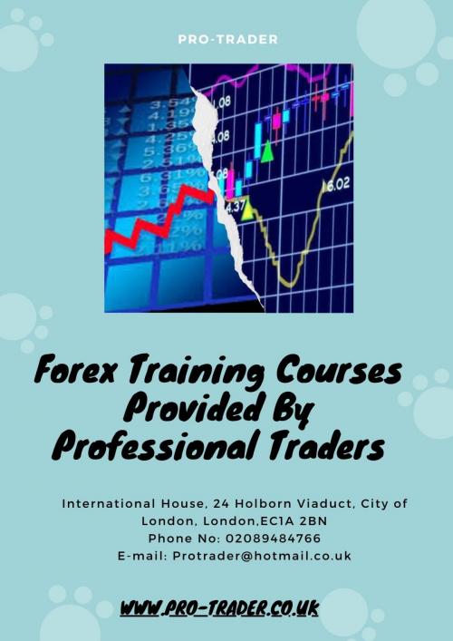 Forex Training Courses Provided By Professional Traders
