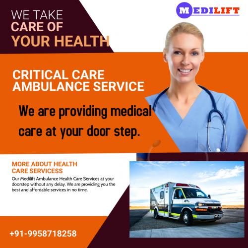 Speedy Transfer Ambulance in Buxar by Medilift