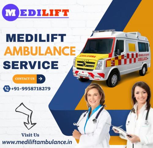 Economical Fare Ambulance Service in Madhubani Anytime by Medilift