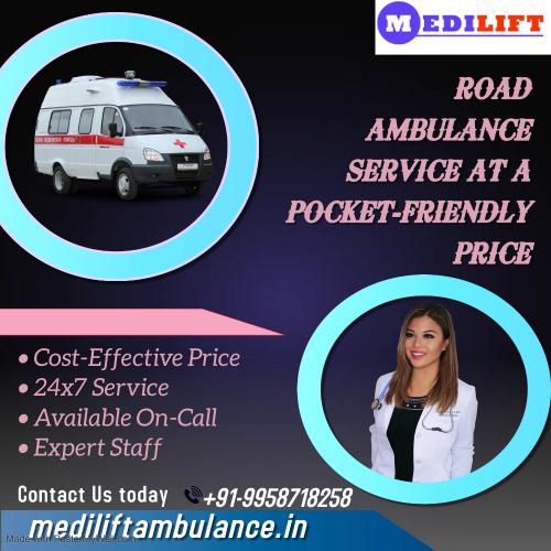 ICU Ambulance Service in Hazaribagh by Medilift