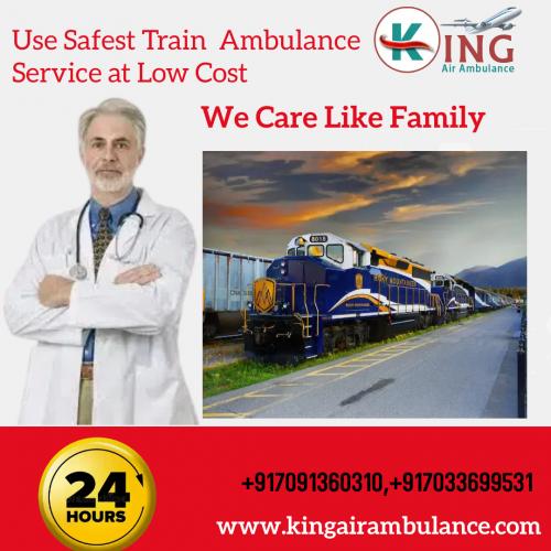 King Train Ambulance Service in Ranchi and Patna at Reasonable Rates 02