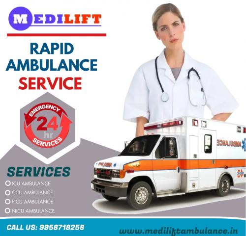 Hire Ambulance Service in Vasant Vihar by Medilift