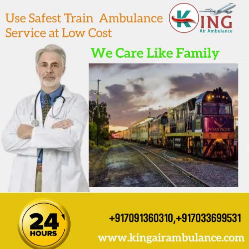 King Train Ambulance Service in Ranchi and Patna at Reasonable Rates 01