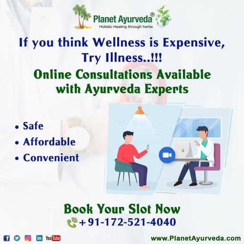 Online Consultations Available with Ayurveda Experts