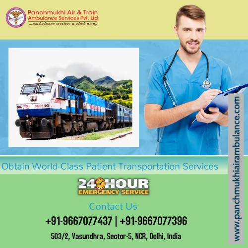 Panchmukhi Air and Train Ambulance- Functions with a Comprehensive Remedial Crew 01