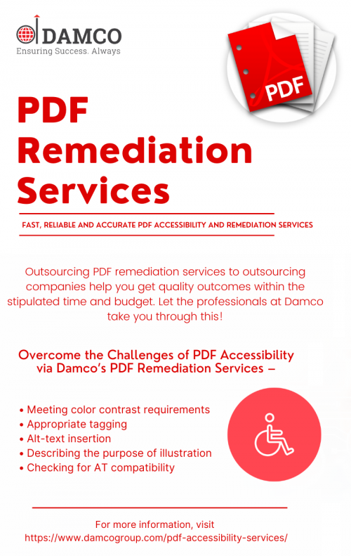 PDF Remediation services