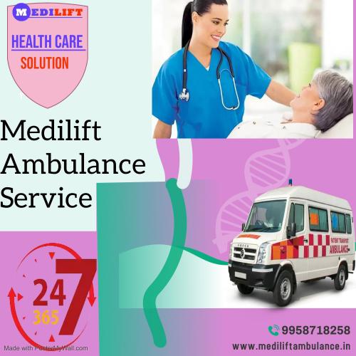 Get an Economical Fare Ambulance Service in Indira Nagar Anytime by Medilift