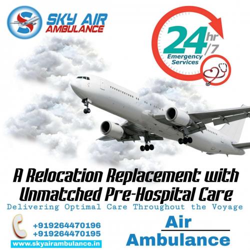 Sky Air Ambulance- A Journey Equipped with Advanced Life Support Facility