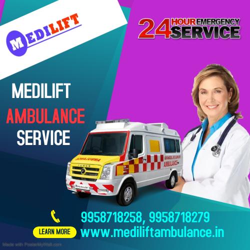 Reliable Ambulance Service in Mahendru by Medilift