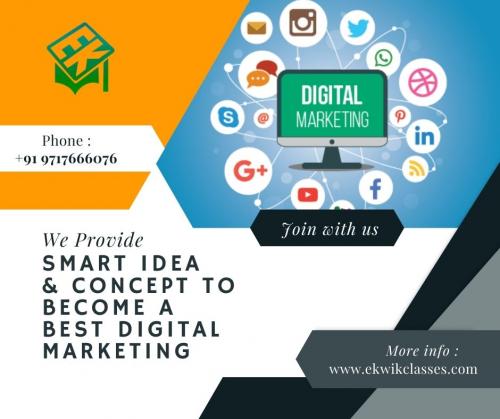Choose Ekwik Class for the Digital Marketing Course Price for Excellent Career