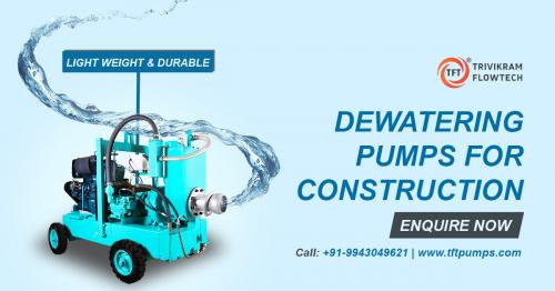 Dewatering Pumps for Construction