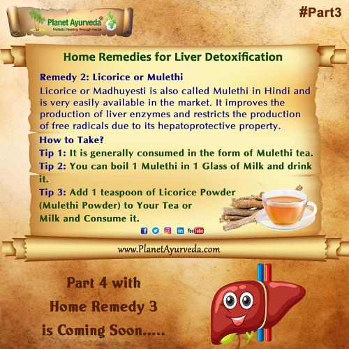 Home Remedies for Liver Detoxification - Remedy 3