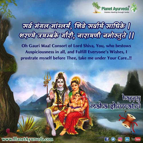 Happy Maha Shivratri 2022 - Planet Ayurveda