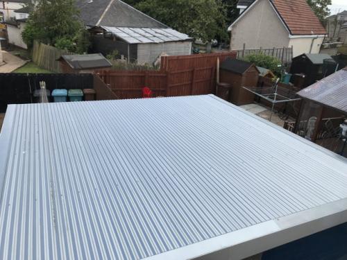 flat garage roof