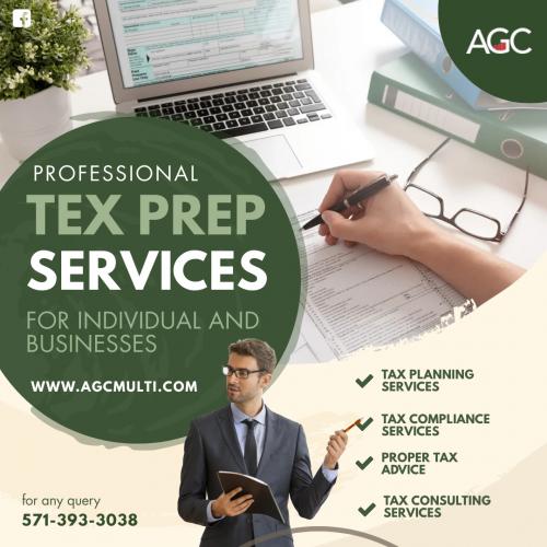 Tax Preparation Service Agency Ad