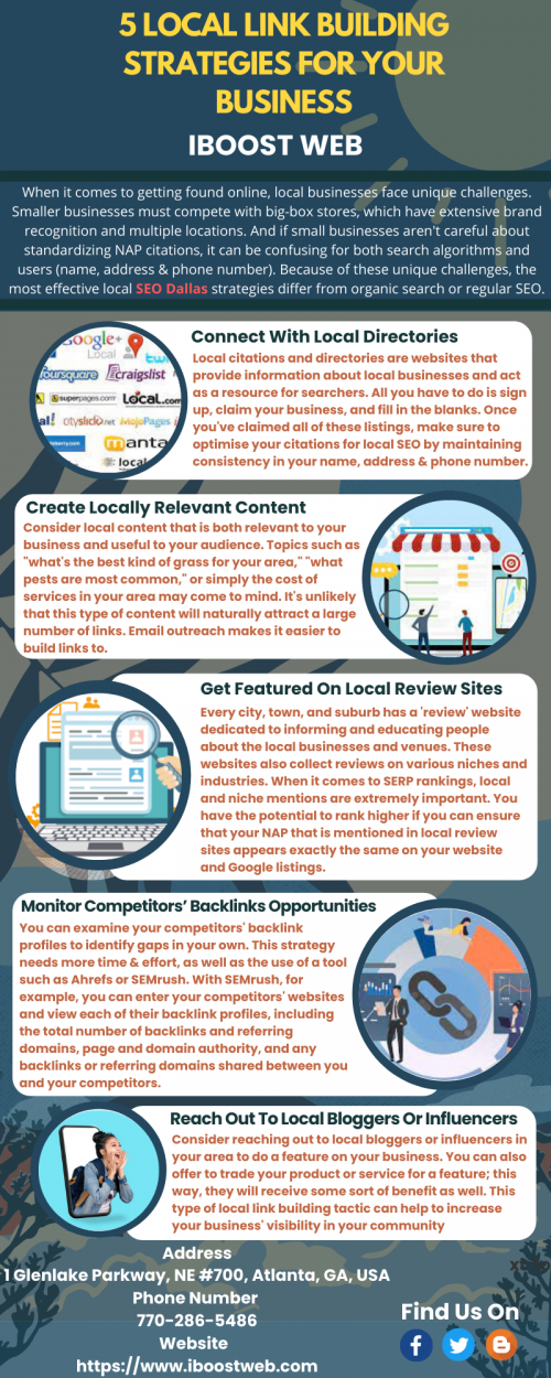 5 Local Link Building Strategies For Your Business