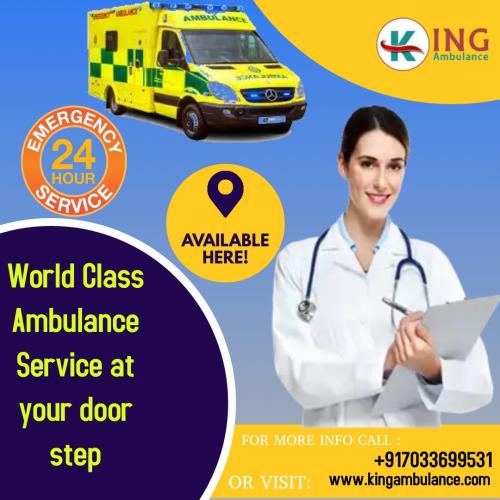 Road Ambulance Service in gaya - king Ambulance