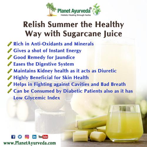 Benefits of Sugarcane Juice for Health and Skin