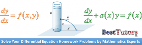 Solve Your Differential Equation Homework Problems by Mathematics Experts