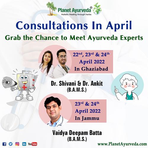 Consultations in april 3