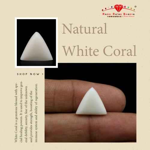 Shop for White Coral Loose Gemstones online