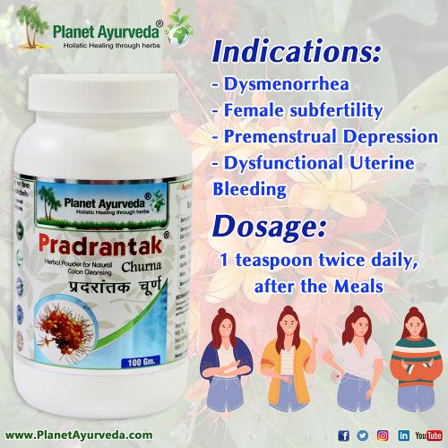 Pradrantak Churna - Herbal Remedy for Ovarian Cysts
