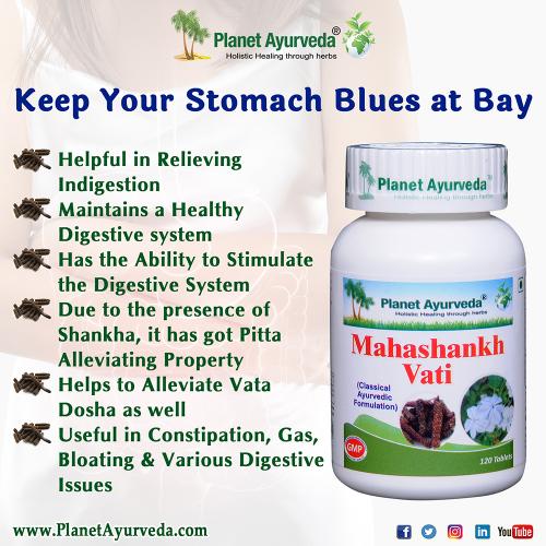 Mahashankh Vati - Natural Remedy for Gas and Acidity