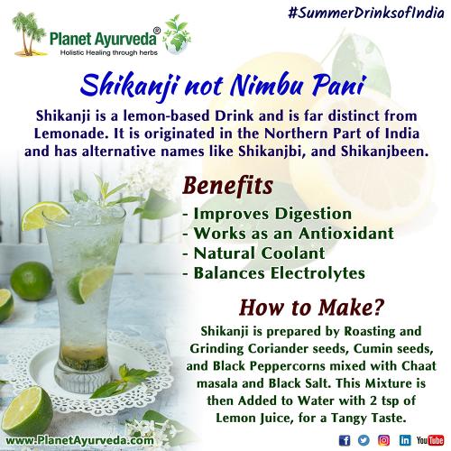 Health Benefits of Shikanji - Summer Drink