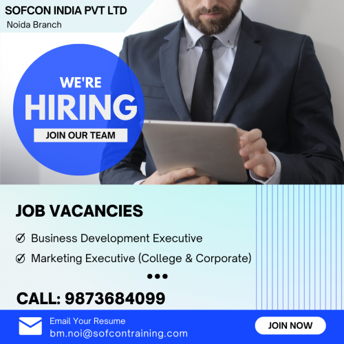 Jobs in Noida - Business Development Executive